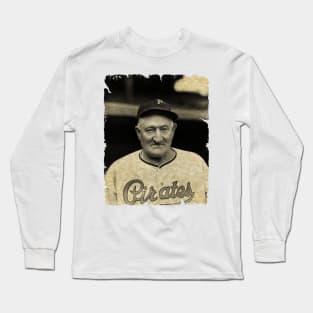 Honus Wagner in Pittsburgh Pirates Long Sleeve T-Shirt